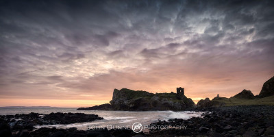 Sunrise over Kinbane Castle #1