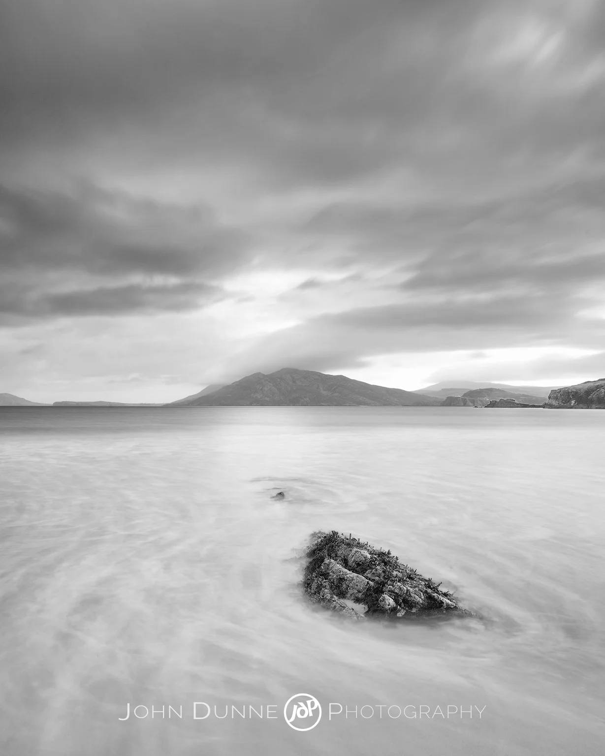Dawn arrives at Portsalon by John Dunne.
