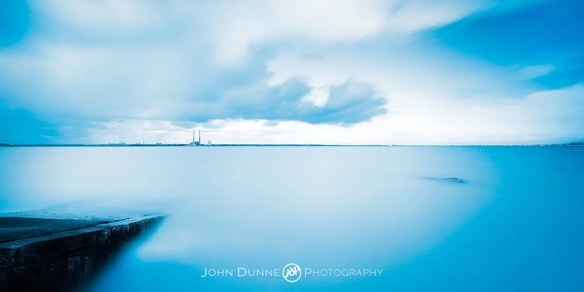 View from Seapoint of Poolbeg by John Dunne.