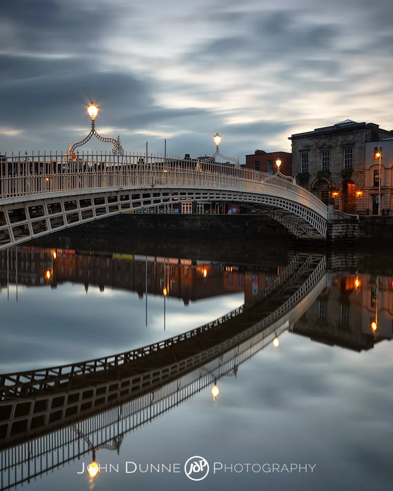 Ha'penny Bridge 02 by © John Dunne 2014, all rights reserved..