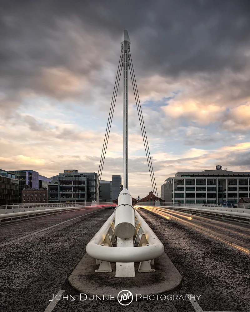 Samuel Beckett Bridge by © John Dunne 2015, all rights reserved.
