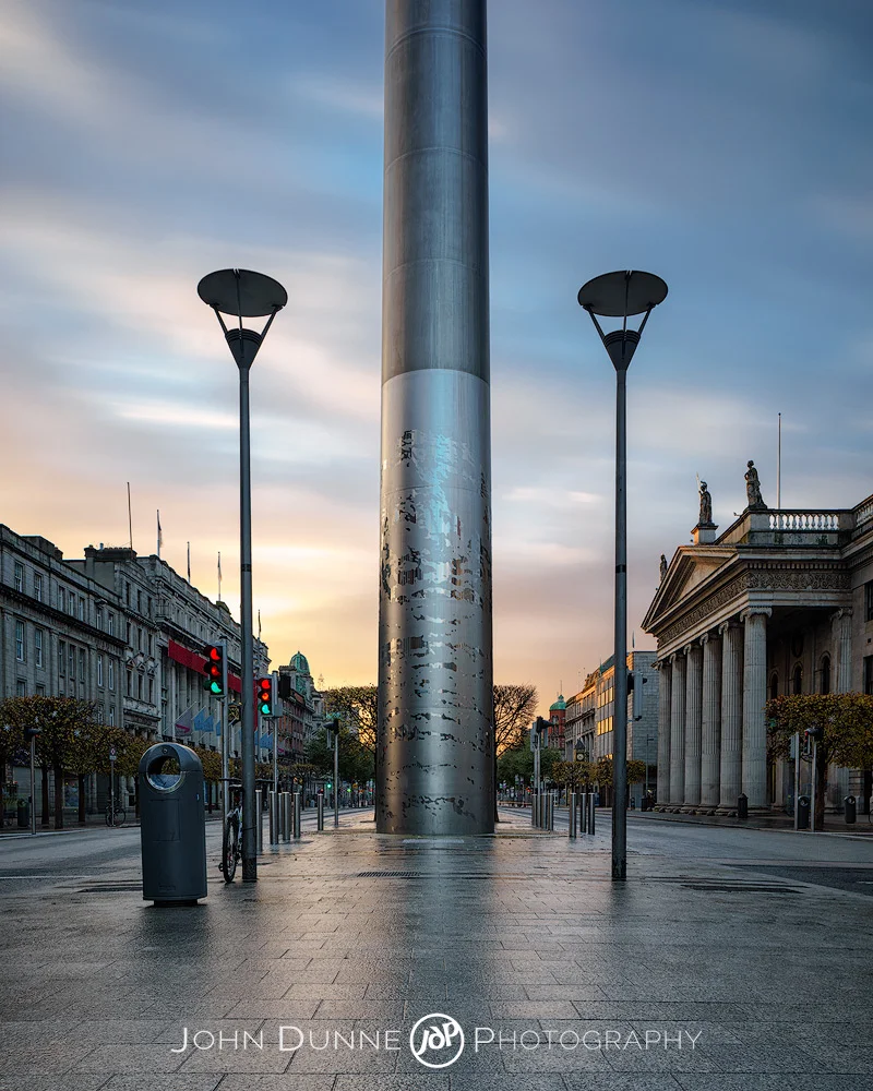 The Spire at Sunrise by © John Dunne 2014, all rights reserved.. 
