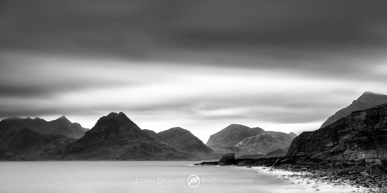 Sunset over the Cuillin Hills #1 by © John Dunne 2017, all rights reserved.
