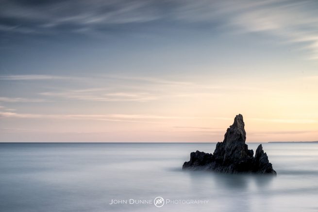 Benvoy Cove at Sunset #1 by © John Dunne 2017, all rights reserved. 
