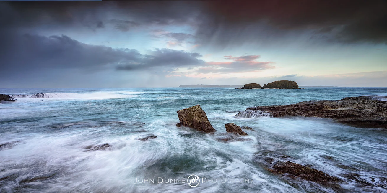 Stormfront over Ballintoy #1 by © John Dunne 2017, all rights reserved.