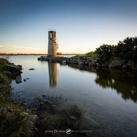 Sunset at Ballycurrin Lighthouse #2