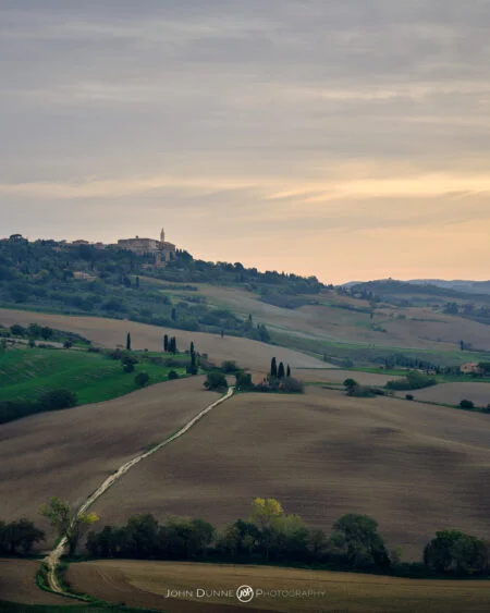 Morning Light over Pienza #1